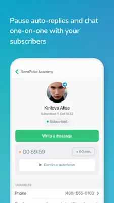 SendPulse Chatbots android App screenshot 2