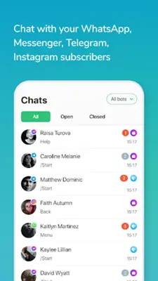 SendPulse Chatbots android App screenshot 4